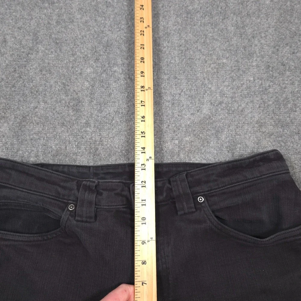 Duluth Trading Ballroom Double Flex Jeans Mens 34x29* Black Relaxed Fit READ